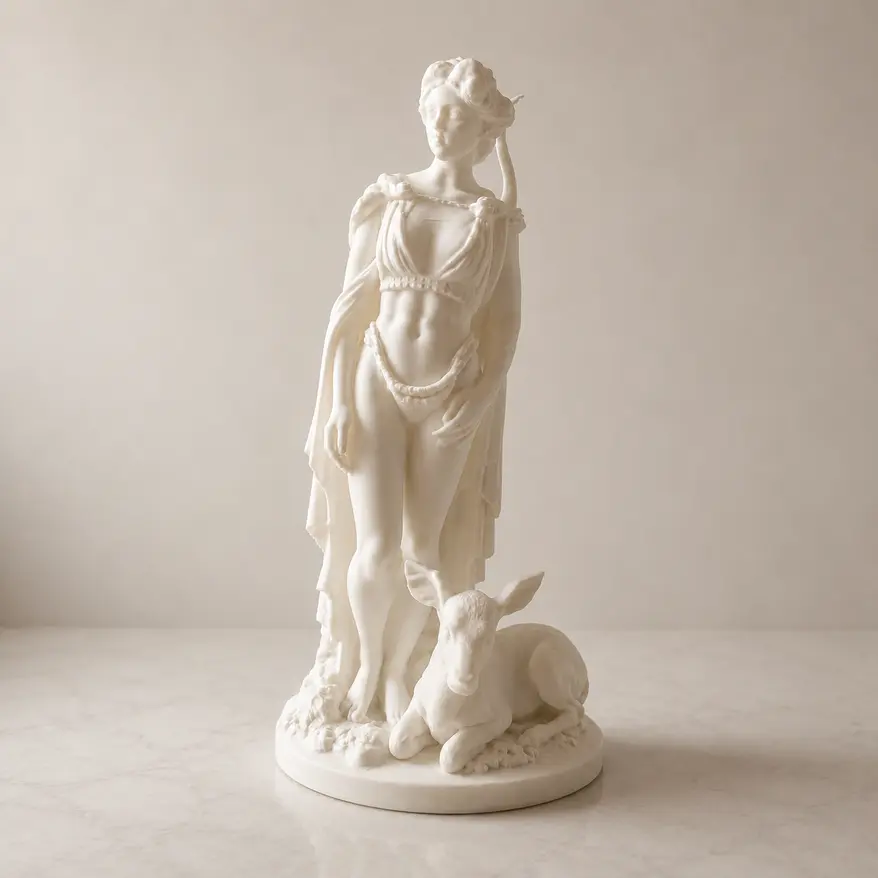 Goddess Artemis Statue