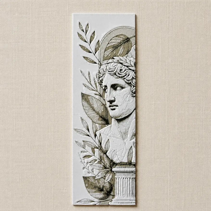 Ancient Greek Bust Bookmark