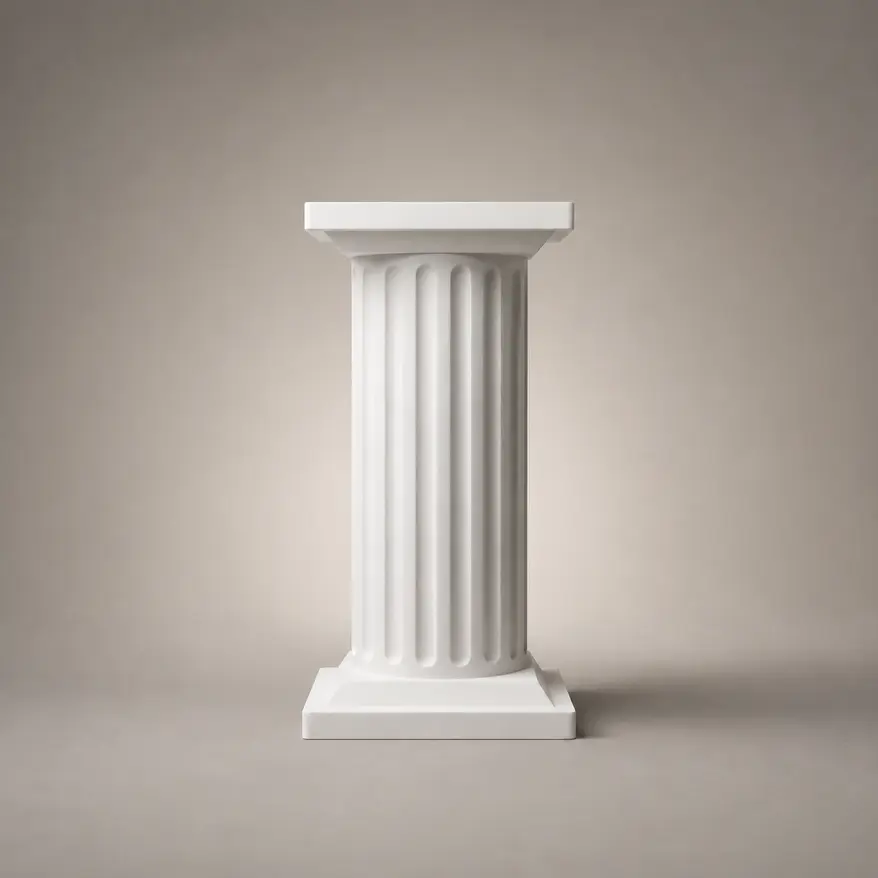 Greek Column Storage Container